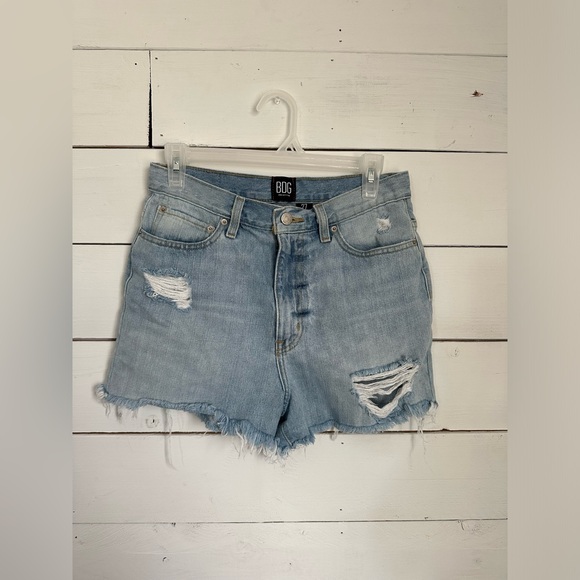 BDG Girlfriend High-Rise Shorts - Picture 1 of 5
